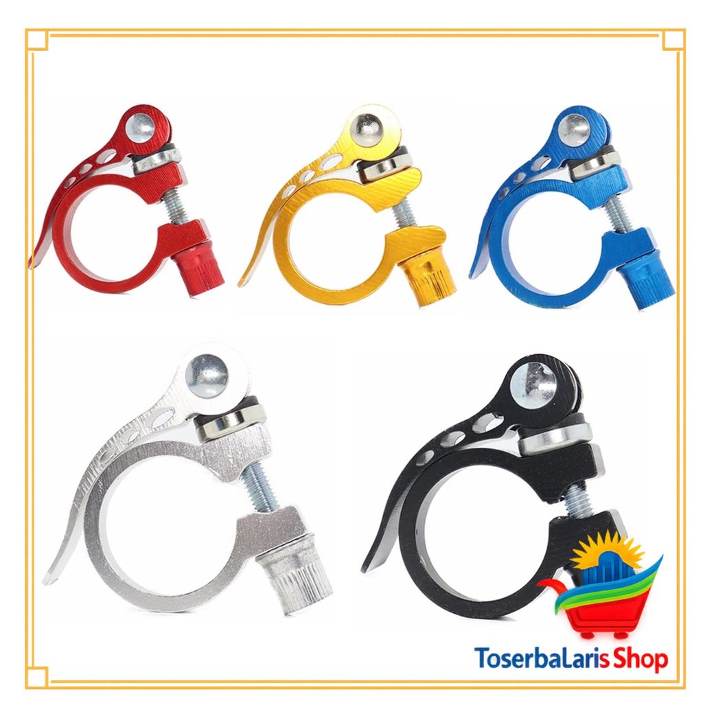 (PASTI READY) PENJEPIT SADEL SEAT POST SEPEDA WJ-772 CLAMP PENJEPIT SADEL JOK SEPEDA SEATCLAMP