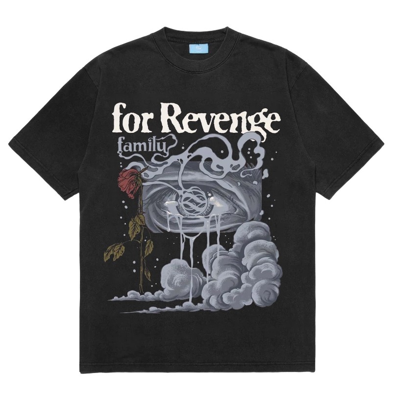 for Revenge T-Shirt Family Retro