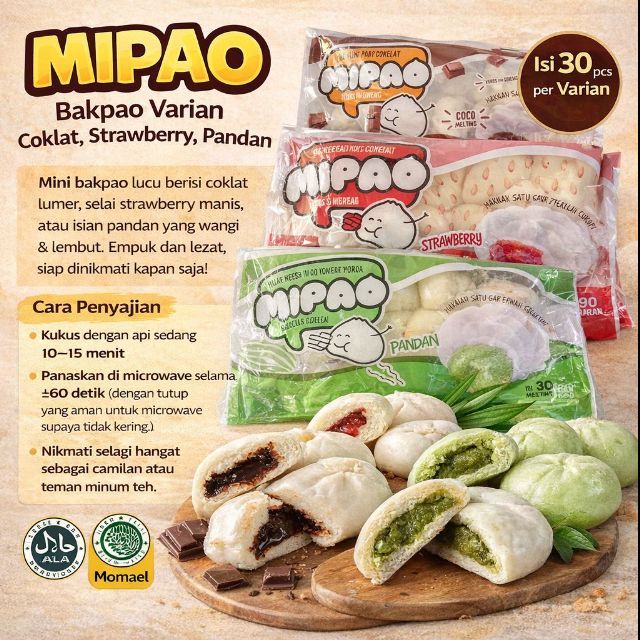 Mipao pandan isi 30