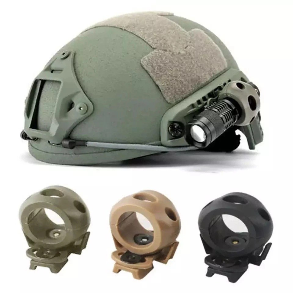 Senter helm 1set / mounting helem + senter / helm tactical / senter helm