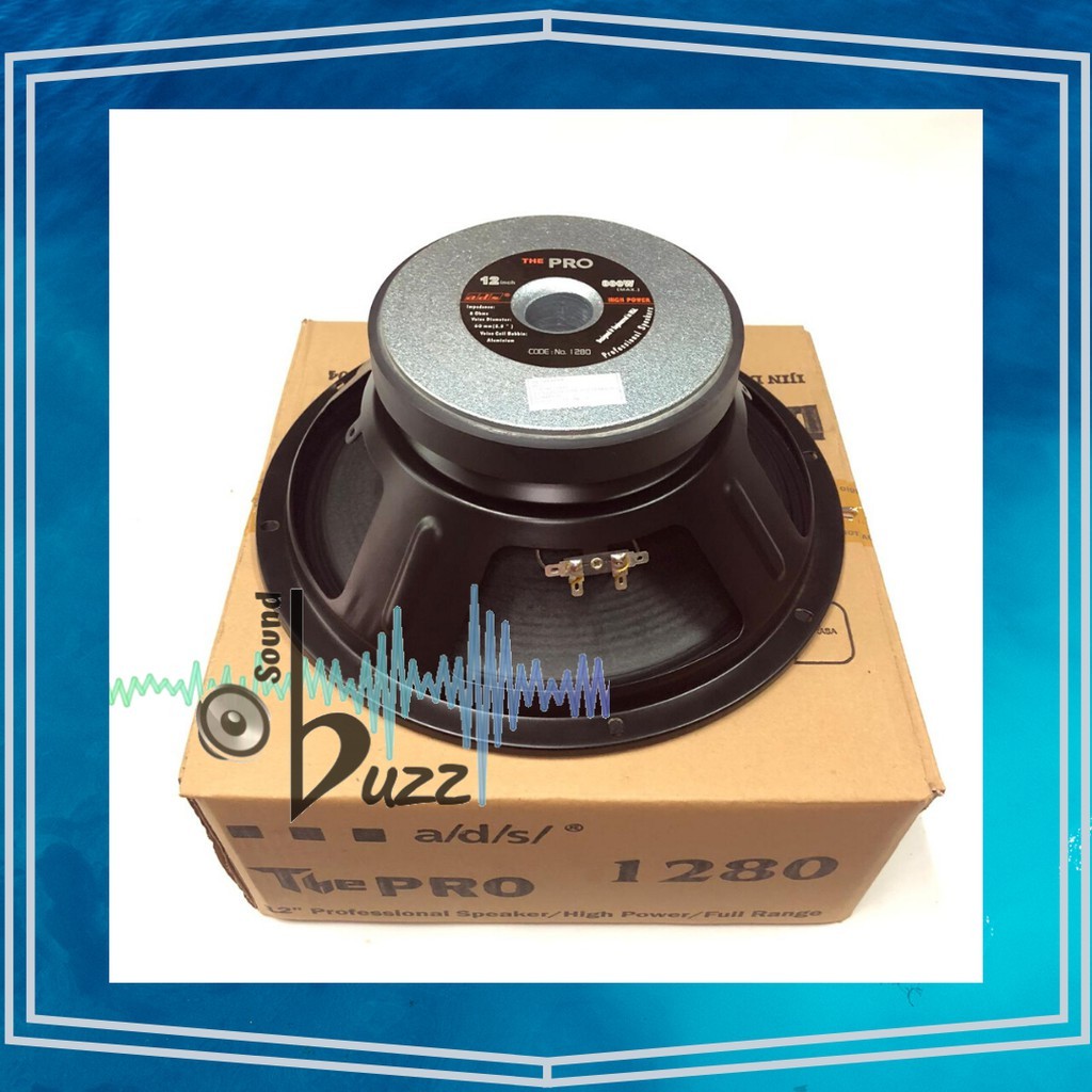 Speaker 12 inch ADS The PRO 1280 Professional Speaker High Power Full Range