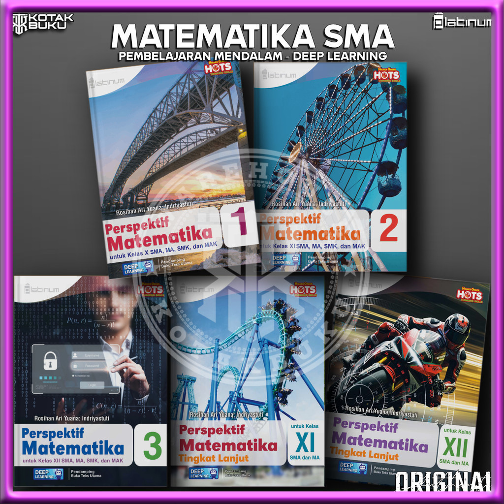 [ TS ] Buku Matematika Kelas 10 11 12 SMA Deep Learning / Matematika SMA / Platinum