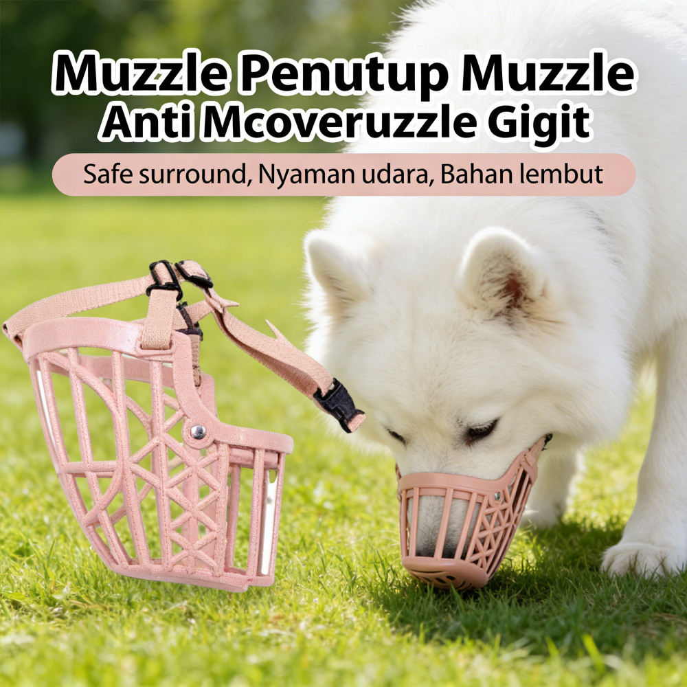 Mulut Pet Penutup Muzzle Gigit Muzzle Muzzle Anti Muzzle Muzzle Cover