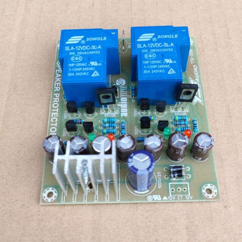 Speaker Protektor Fiber Stereo Dengan PCB FR4