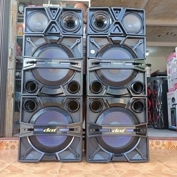 DAT DX 152 Speaker 15 inch Double Subwoofer ORIGINAL