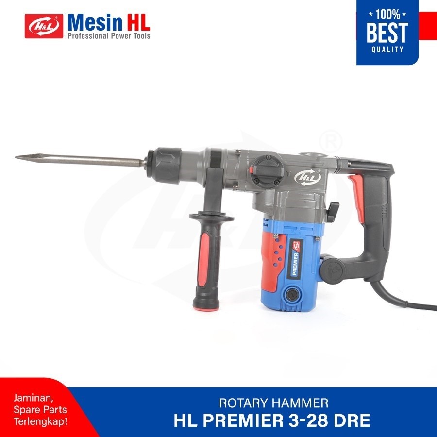 H&L Mesin Bor Bobok / Rotary Hammer HL Premier 3-28 DRE