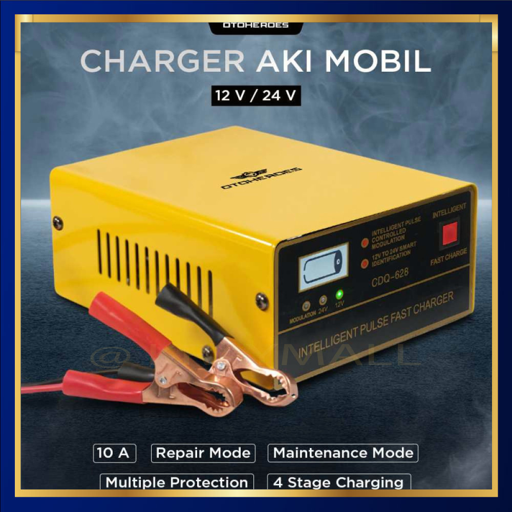 Charger Aki Mobil Motor 250W 12V/24V 150AH - BLM-CDQ-628