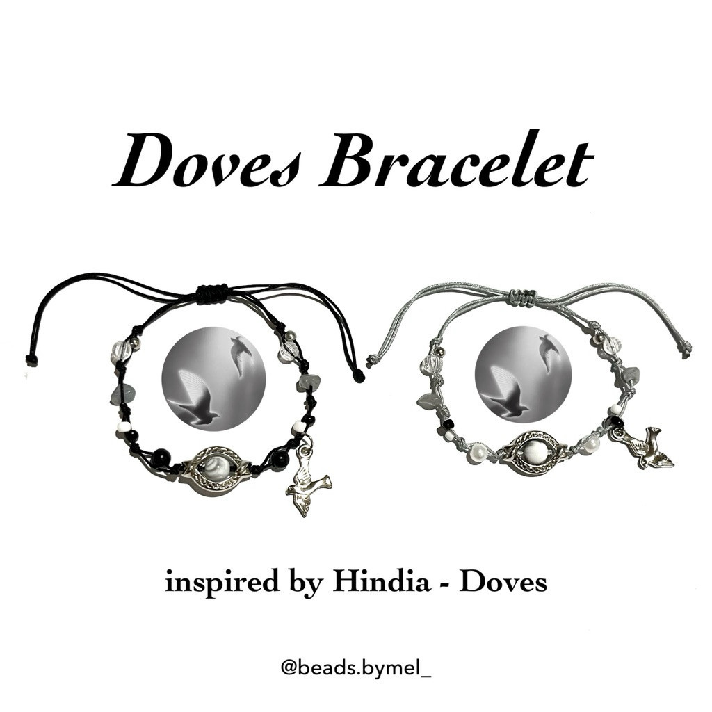 HINDIA BRACELET “Cincin” -Hindia / gelang hindia baskara / Gelang Album Hindia / Gelang tali album H