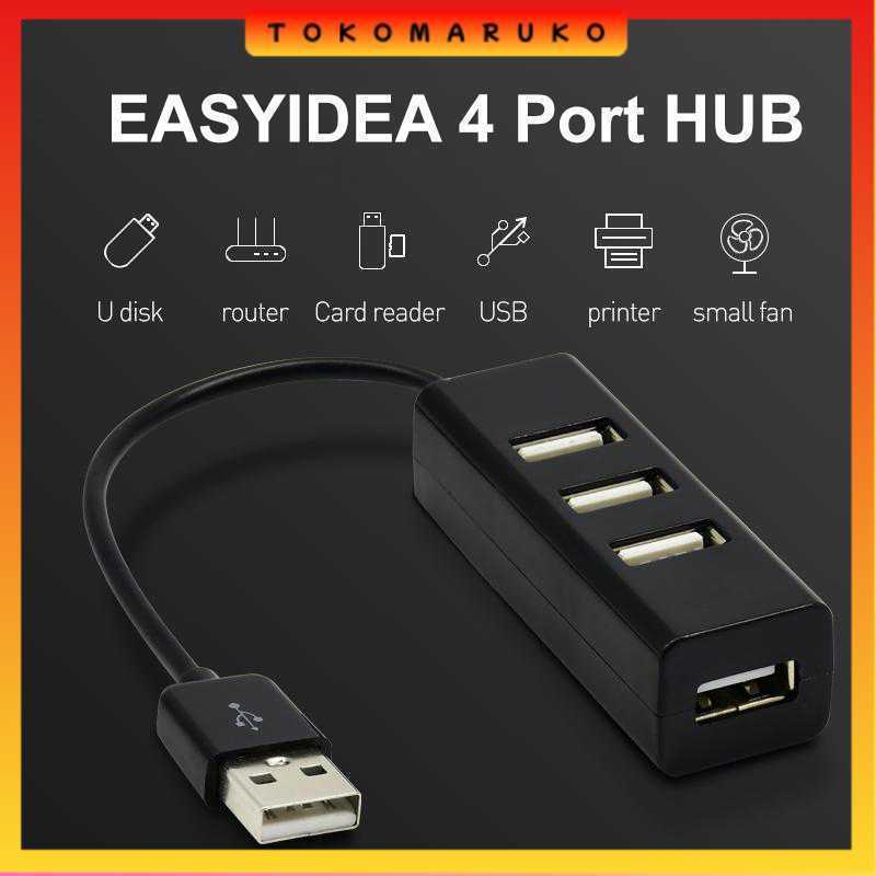 EASYIDEA Portable USB Hub - HB3004