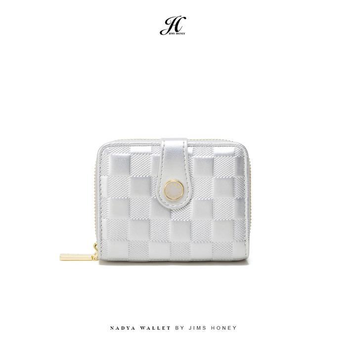 Jims Honey - Nadya Wallet - Dompet Lipat Wanita - Silver