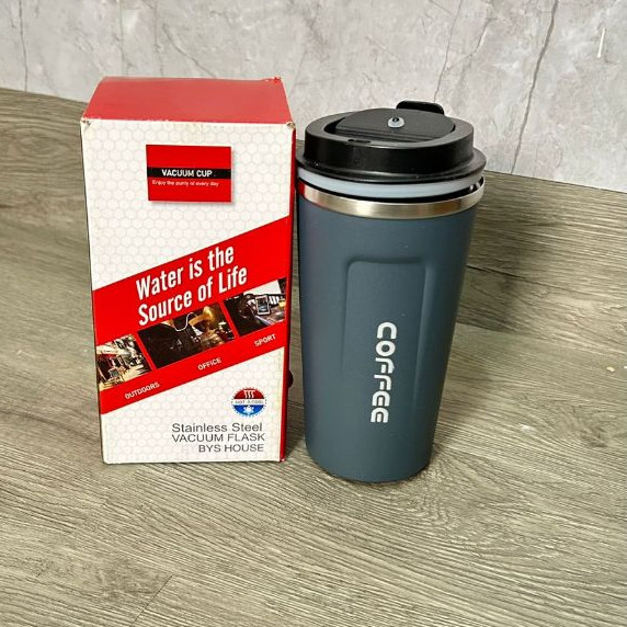 cangkir kopi Mug Kopi 500ML Tahan Panas Dan Dingir Stainless Steel Tahan Panas 6 Jam / MUG TRAVEL KO