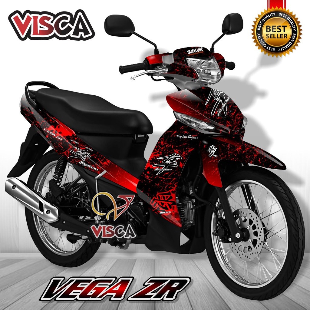 Decal Vega ZR Full Body Stiker Vega ZR Full Body Striping Vega ZR Variasi Full Body Hayabusa