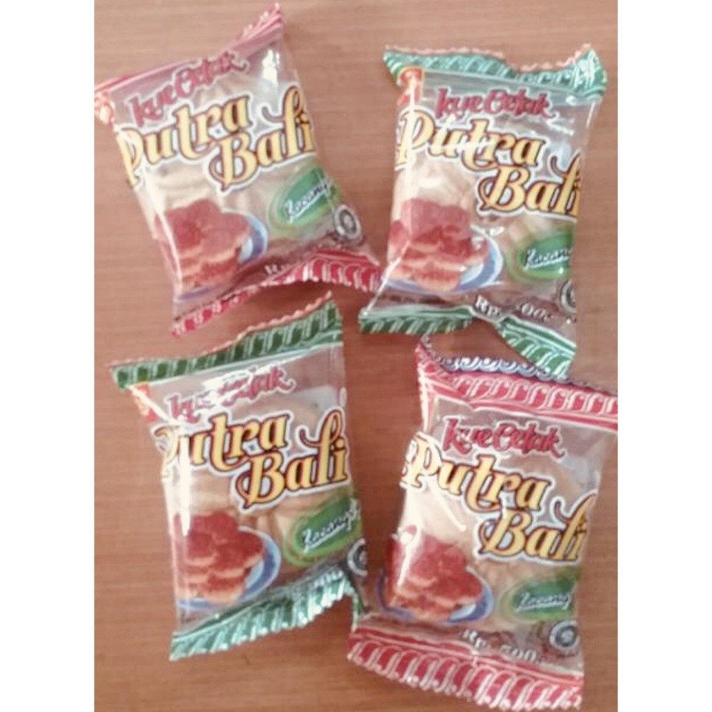 KUE CETAK PIA PUTRA BALI ISI 10 KACANG HIJAU