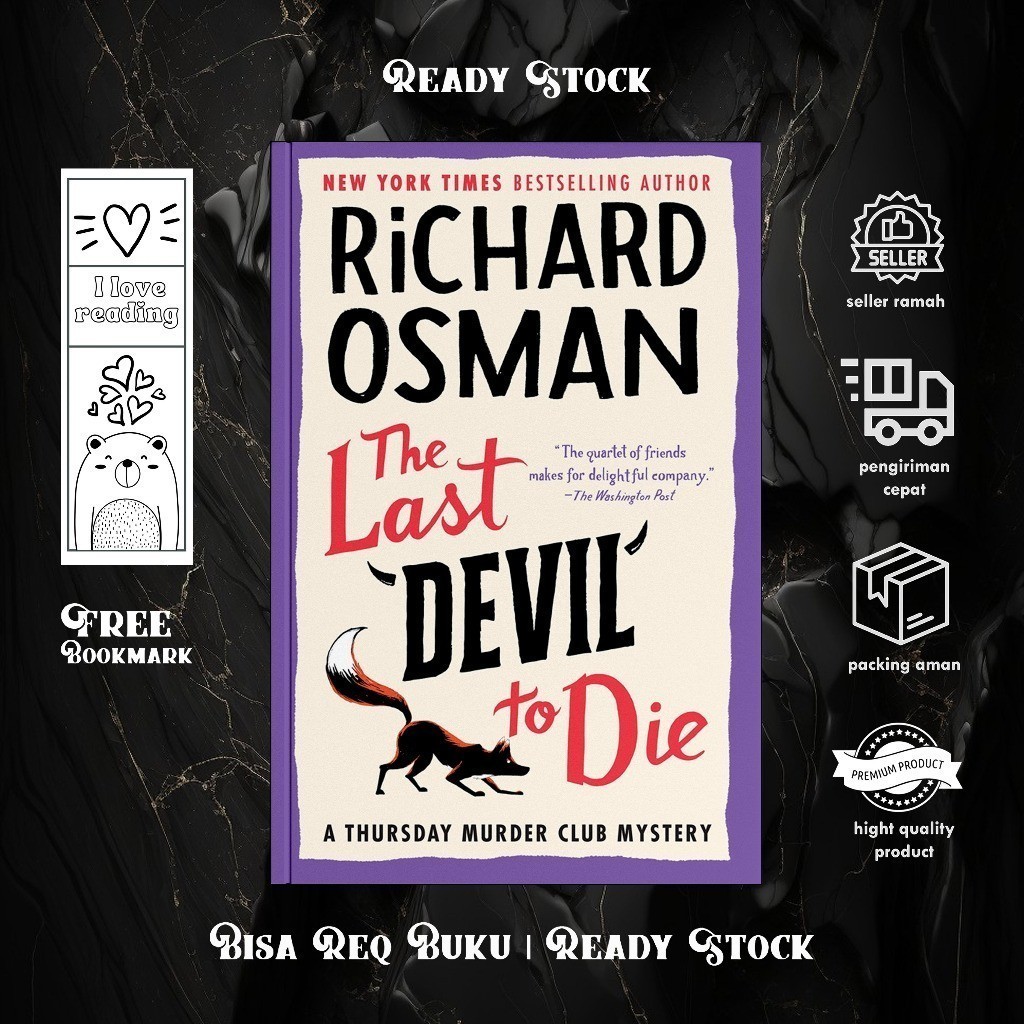 The Last Devil to Die (Thursday Murder Club, #4) by Richard Osman (English/Indonesia)