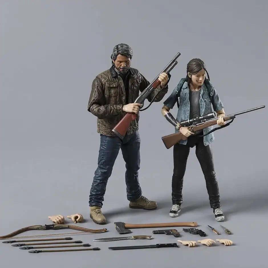 Domestic Version NECA The Last of Us Part II Ultimate Joel & Ellie 7-in Action Figure Set
