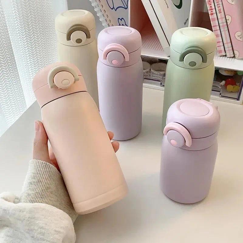 Mini Thermos Cup 220ml/350ml, Stainless Steel Thermal Cup, ulated Water Bottle, Ideal Gift for ildre
