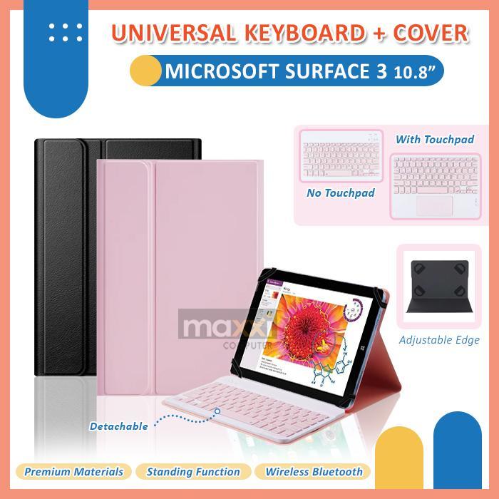 Microsoft Surface 3 Tab Tablet Windows 10.8" 10.8 Inch Wireless Bluetooth Keyboard Keybord Kibord To