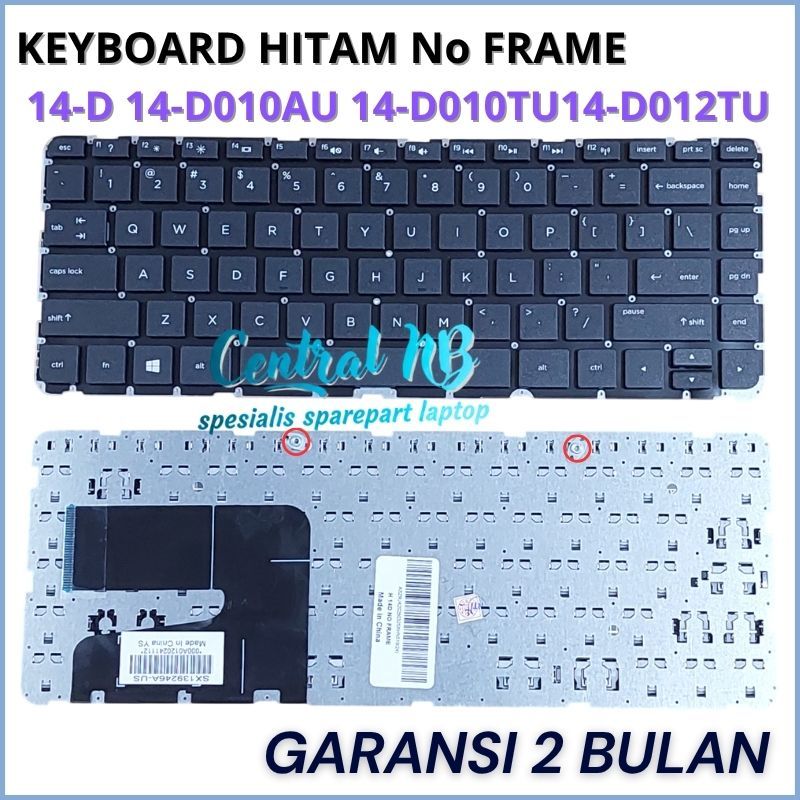 Keyboard HP Pavilion 14-D010AU 14-D010TU 14-D012AU 14-D012TU TANAM -CNB