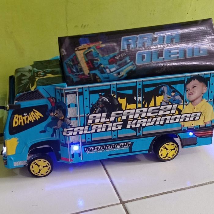 miniatur truck oleng jumbo murah - batman