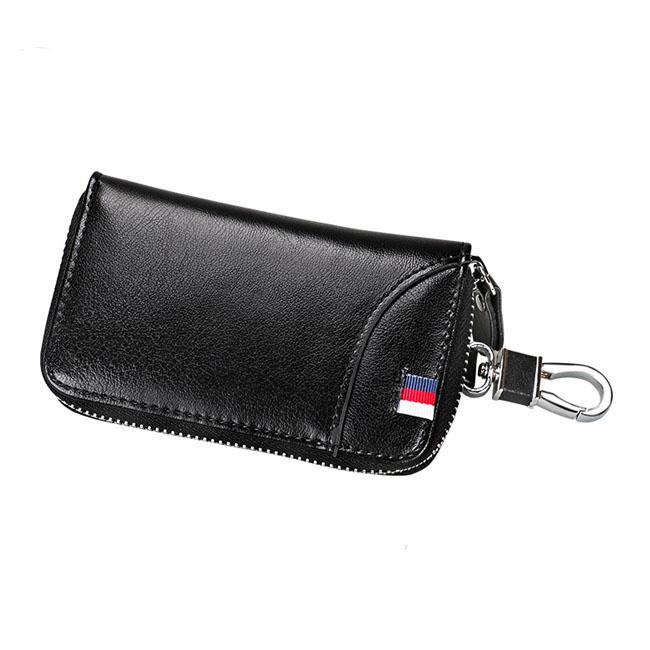 DigiSentral02 Dompet Gantungan Kunci Remote Mobil STNK Kartu K7 - Black TERLARIS