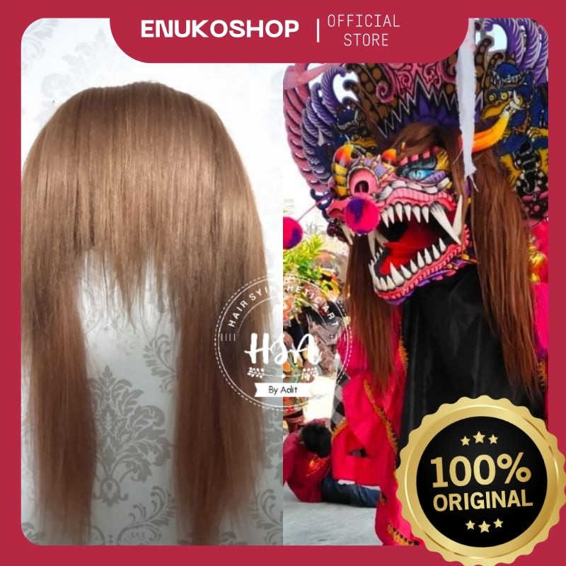 rambut barongan/bando barongan rambut sintetis BR