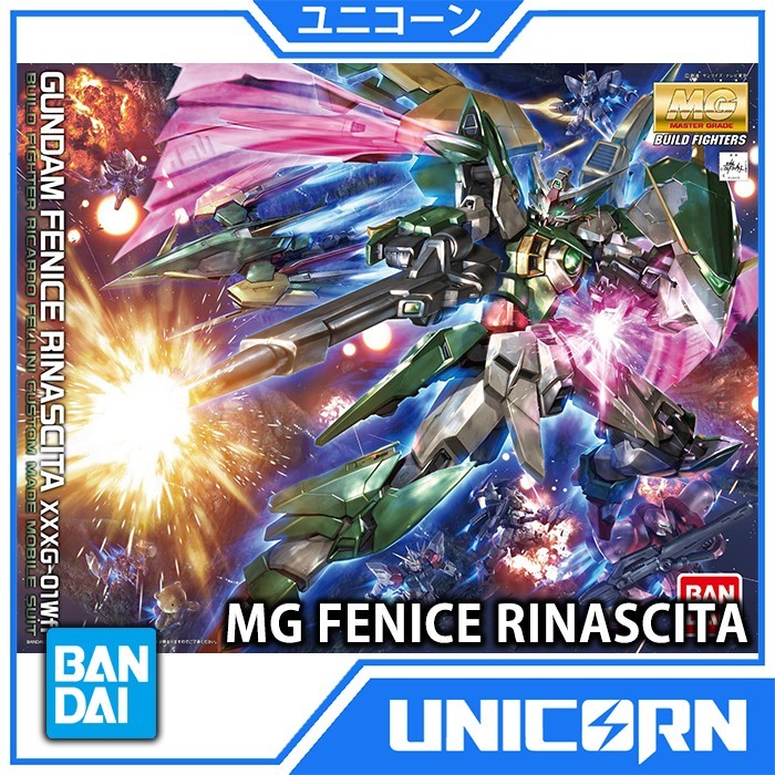 MG Fenice Rinascita 1/100 Gundam Bandai MG Fenice Build Fighters