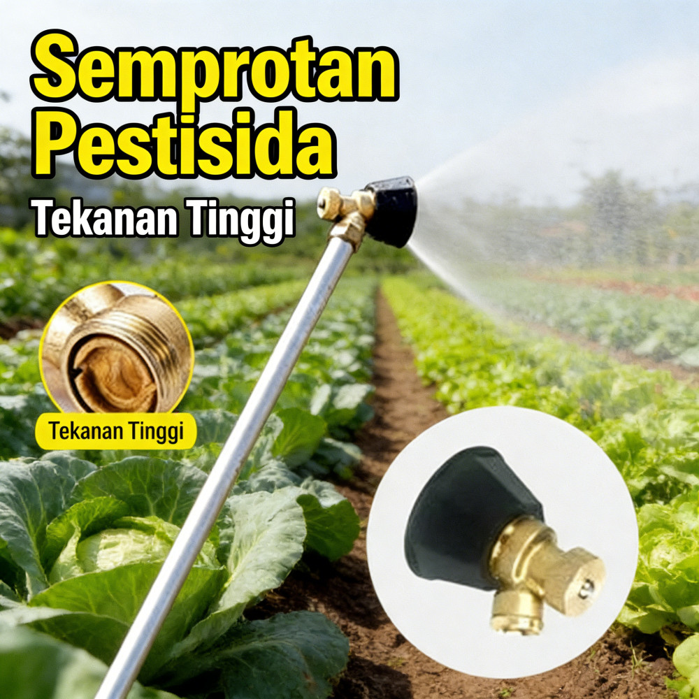 Siklon/Spuyer Semprot Pertanian Black Sprayer Mesin Pertanian Adjust Nozzle Elektrik Tangki Kabut
