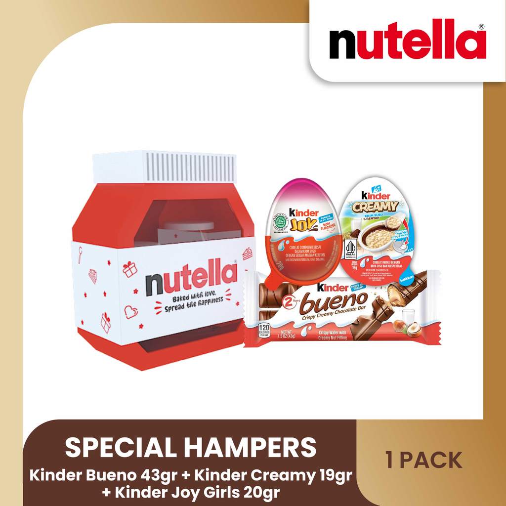 [Special Hampers Kinder] Kinder Bueno x Kinder Creamy x Kinder Joy