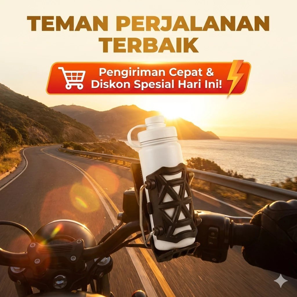 Foran Bike Motorcycle water bottle Holder/Pemegang Cangkir Sepeda Motor BEST SELLER | EG