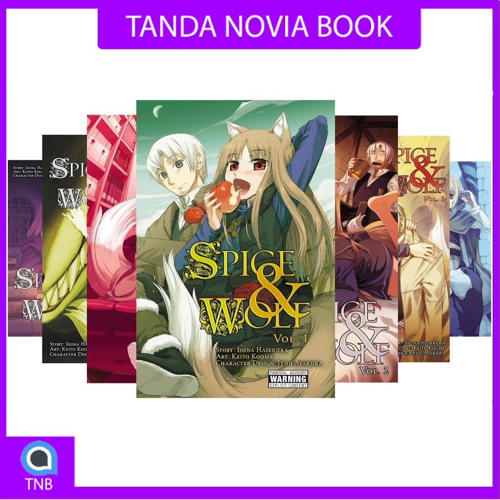 Manga Spice and Wolf (16 book series)