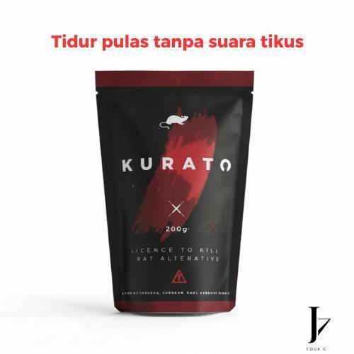 Kurato Racun Tikus Pembasmi Tikus di Segala Tempat - Kurato 200 Gram