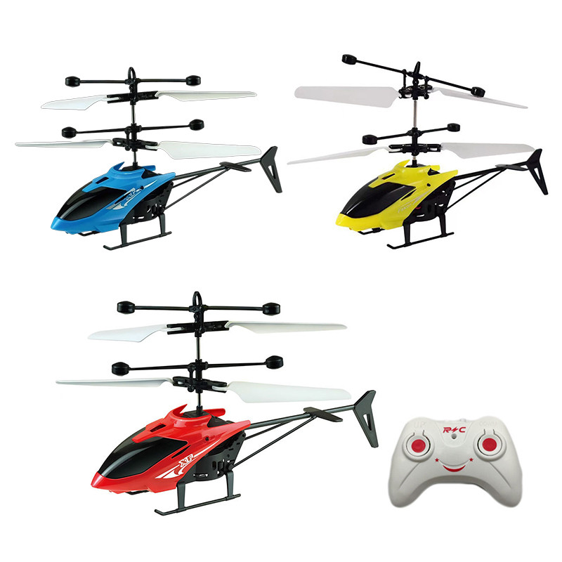 Remote Control Safe Fall-resistant Mini Helicopters Toys Reargeable RC Helicopters Drone Toys ildren