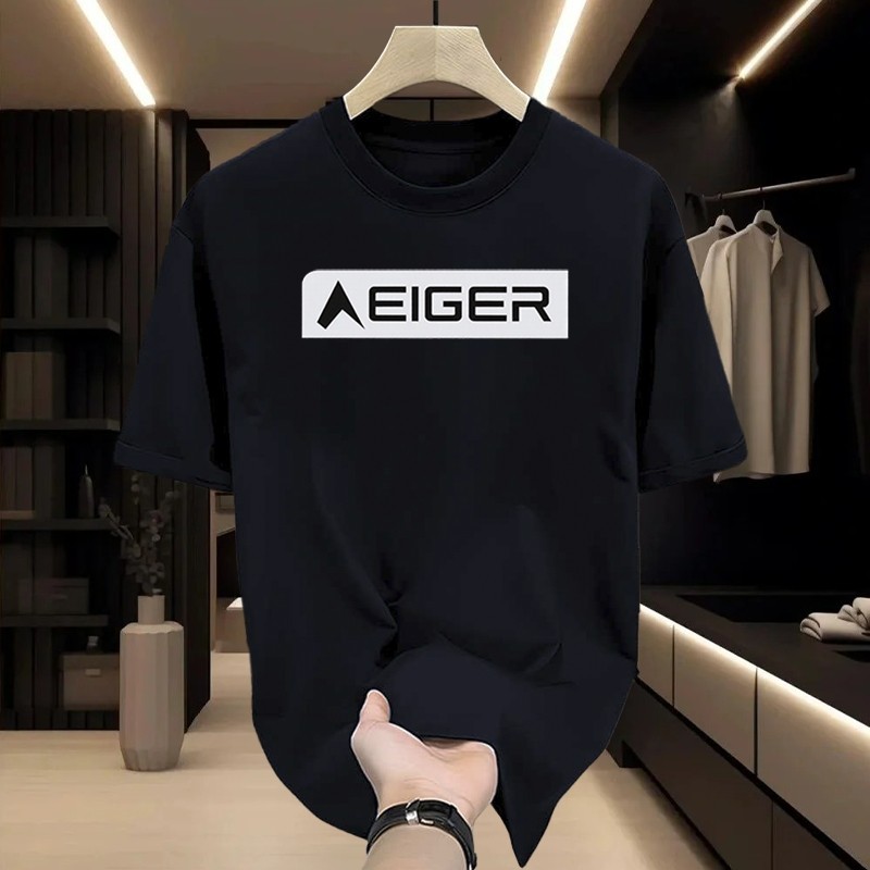 kaos boxy baju laki laki dewasaa kaos polos kaos pria keren kaos kerah pria lengan pendek EIGER Over
