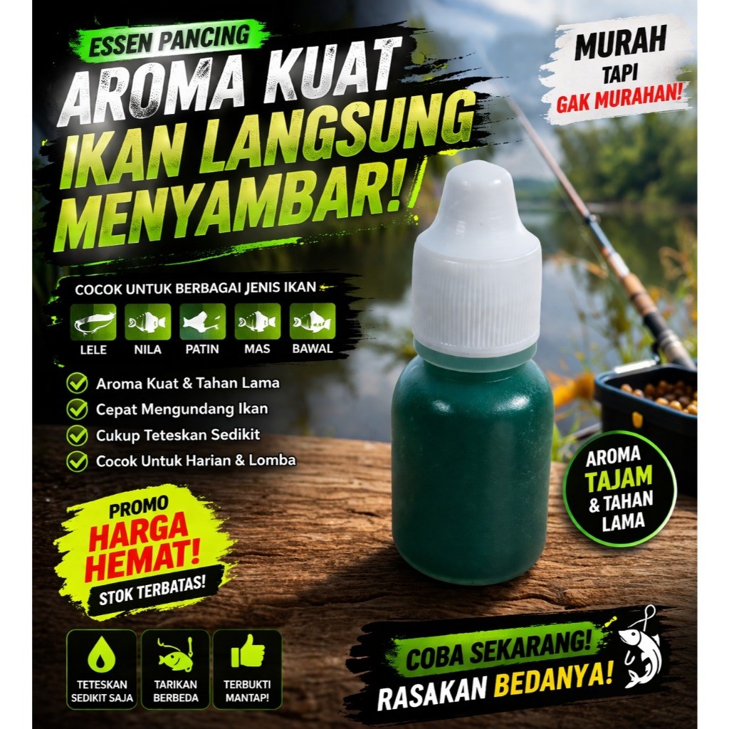 Essen SUPER LUMUT Essen Mancing Nila Essen Lumut Umpan mancing NILA BANDENG BELANAK. Kualitas Super 