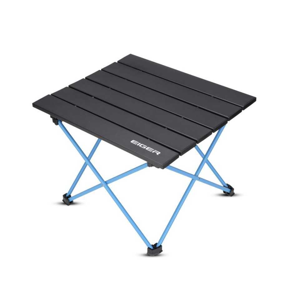 Meja Lipat Eiger Aluminium Camp Table 910008671 Blue Original meja