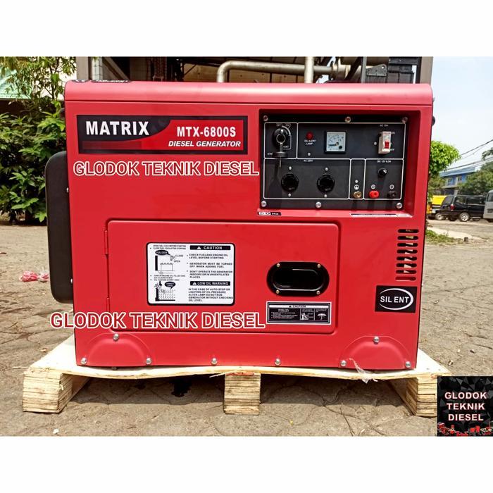 MESIN GENSET SILENT 5000 watt Generator Listrik SILENT SOLAR 5 KW