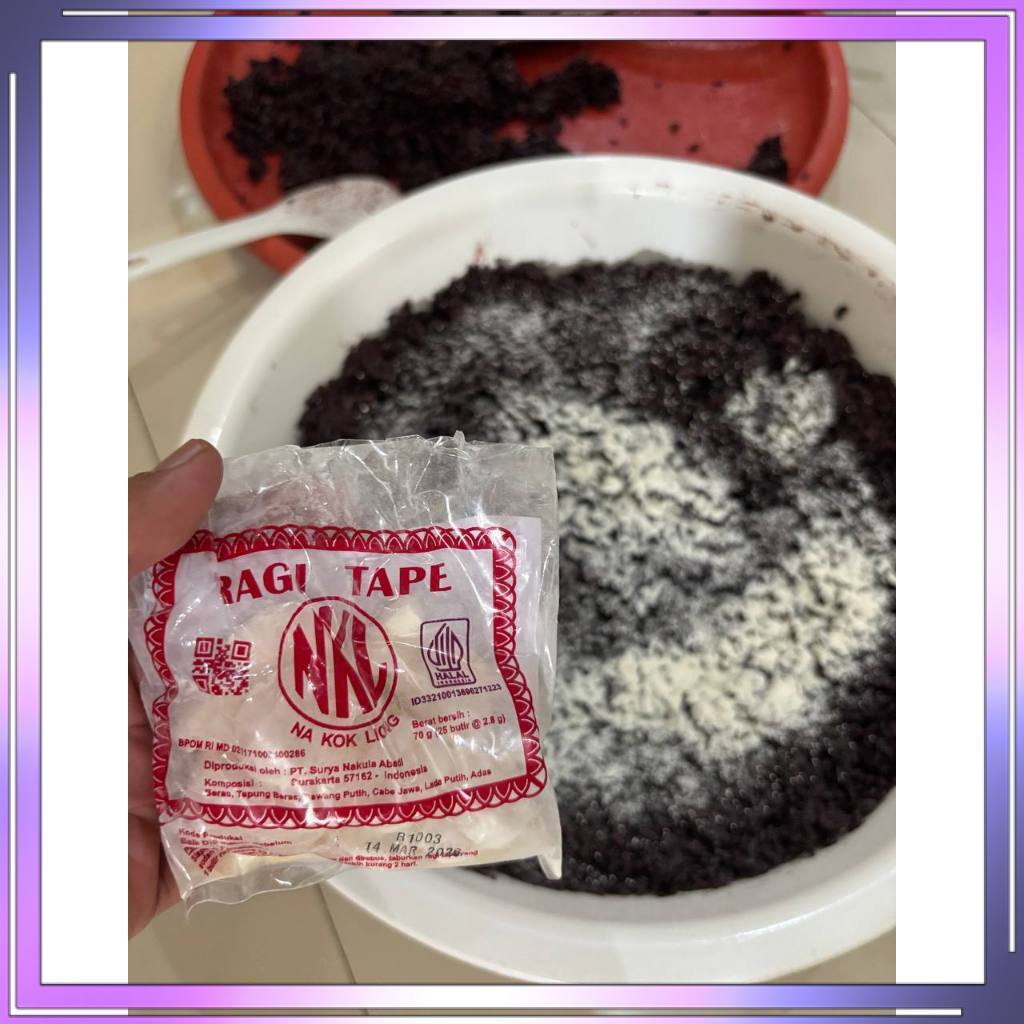 Ready Ragi Tape NKL Isi 25 Biji Na Kok Liong Pakan Semut Jepang PRJ TERBARU 2026 COD TERMURAH TERLAR