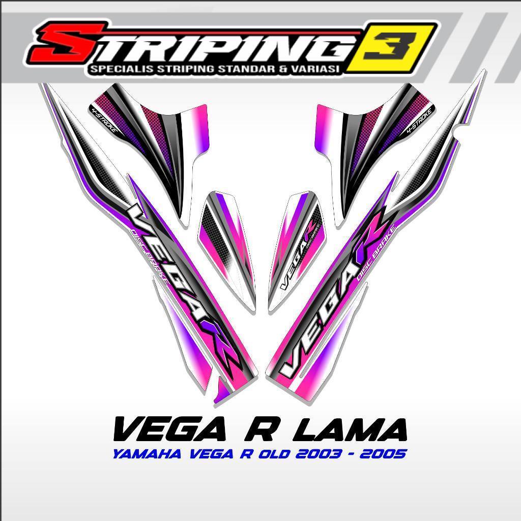 Striping Vega R Lama Tiker Vega R Sticker Vega Rr Setriping Vega R New Zr Variasi Ori Neww