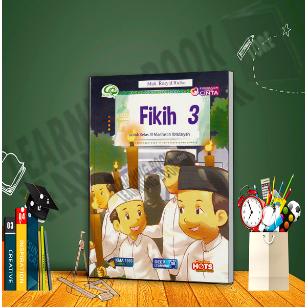 BUKU AQILA TIGA SERANGKAI FIKIH KELAS 3 MI TERBARU 2026