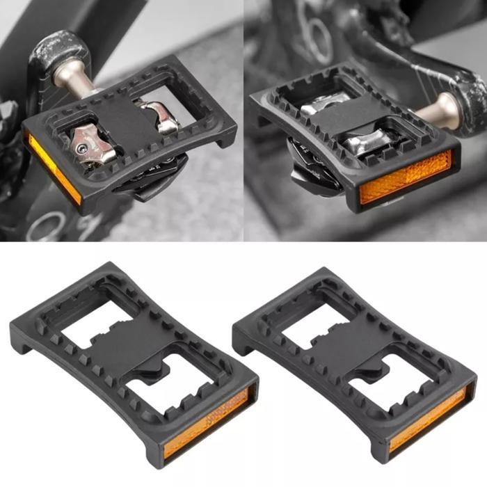 Promend Cover Pedal Cleat MTB Clipless Adapter Pedal Cleat MTB Plat
