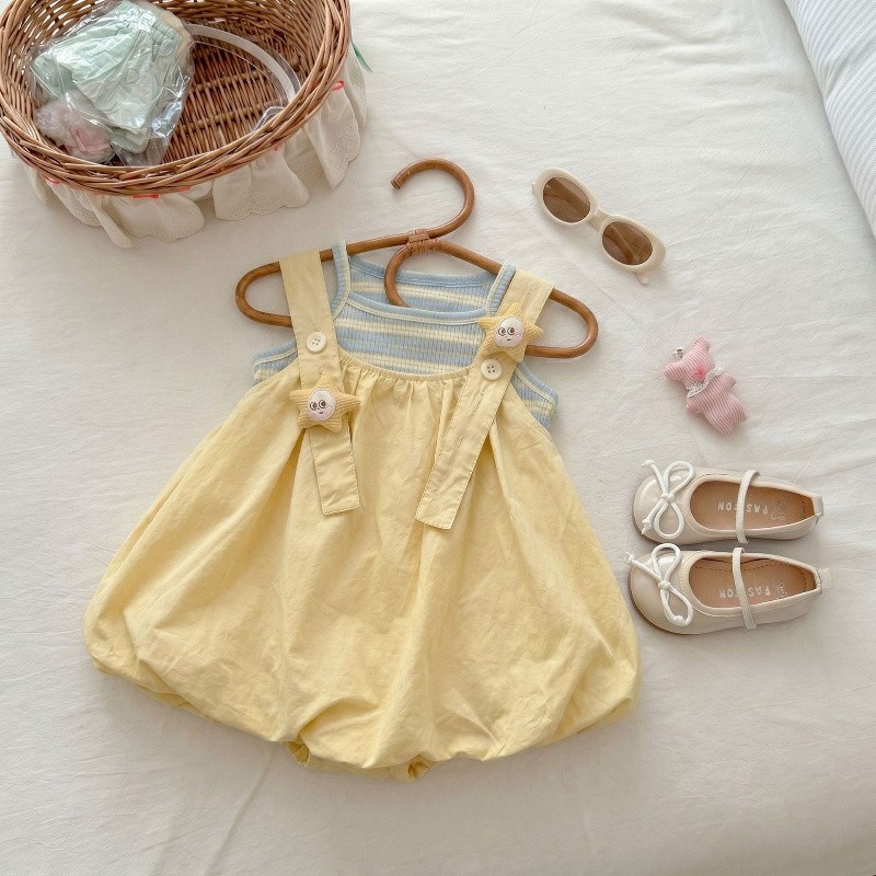 [Mentari Kecil] Pakaian anak perempuan, gaun bayi perempuan, rok, rompi, baju dalam, pakaian bayi ba