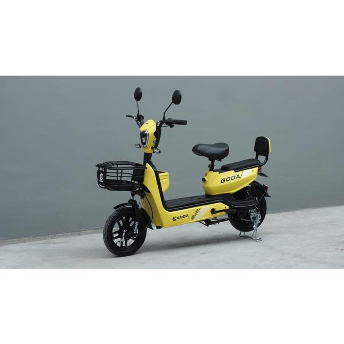 SEPEDA LISTRIK GODA 140 MONKEY GARANSI PABRIK, SEPEDA LISTRIK MURAH, - YELLOW