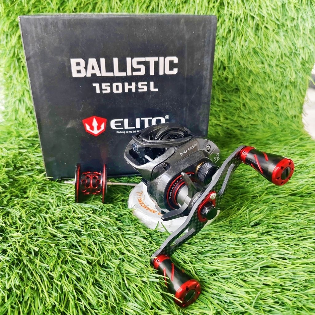 Reel BC 150HSL CARBON BODY (FREE SPOOL) - Sound Clicker