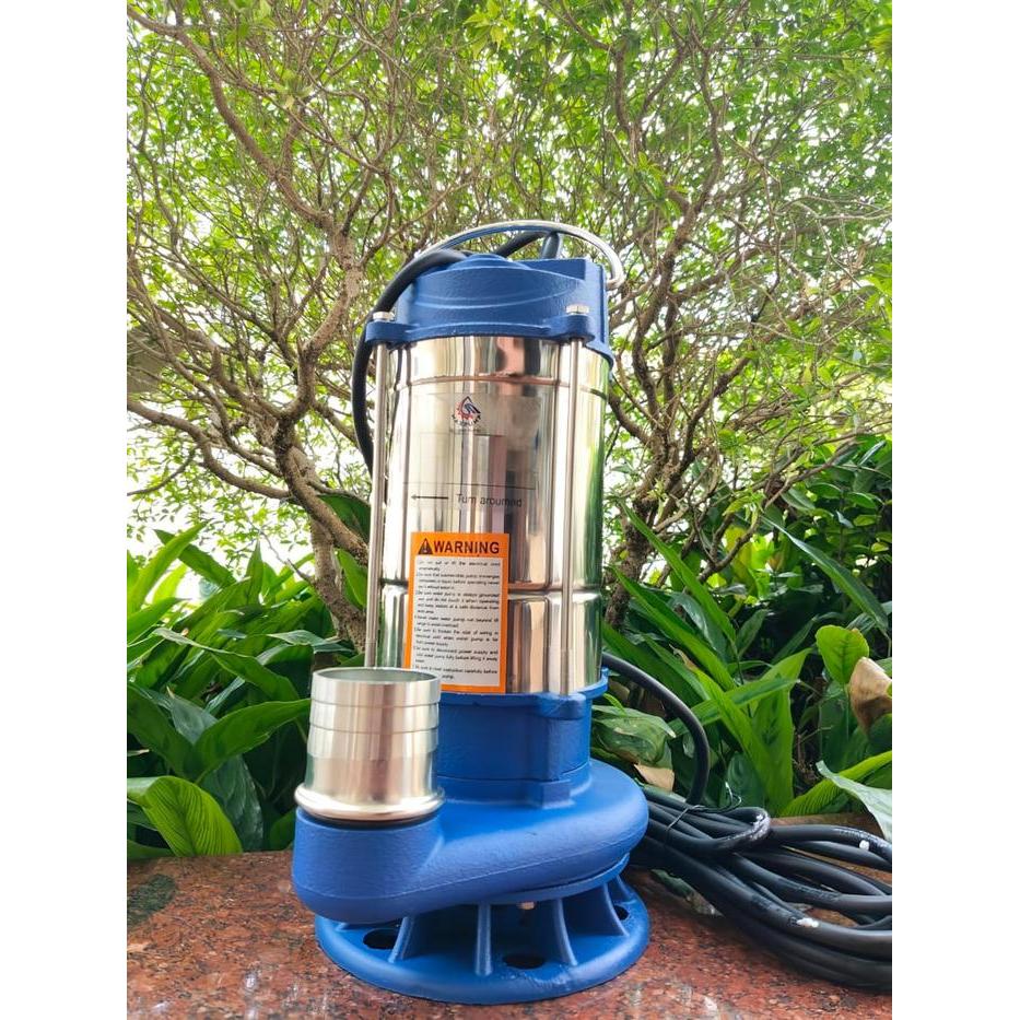 MAXPUMP Pompa Celup Air Kotor 2inch 1.5kw 1Phase Pompa Kuras Banjir Stainless Pompa Air Celup Mesin 