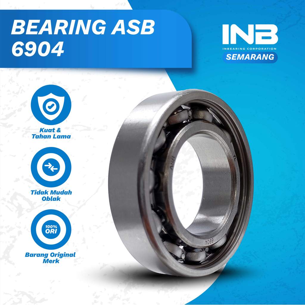 [Min 5 Biji] Laker Bearing 6904 ASB Leker en As Honda Beat Fi  Vario 125 Pcx INB  ASB  SEMARANG