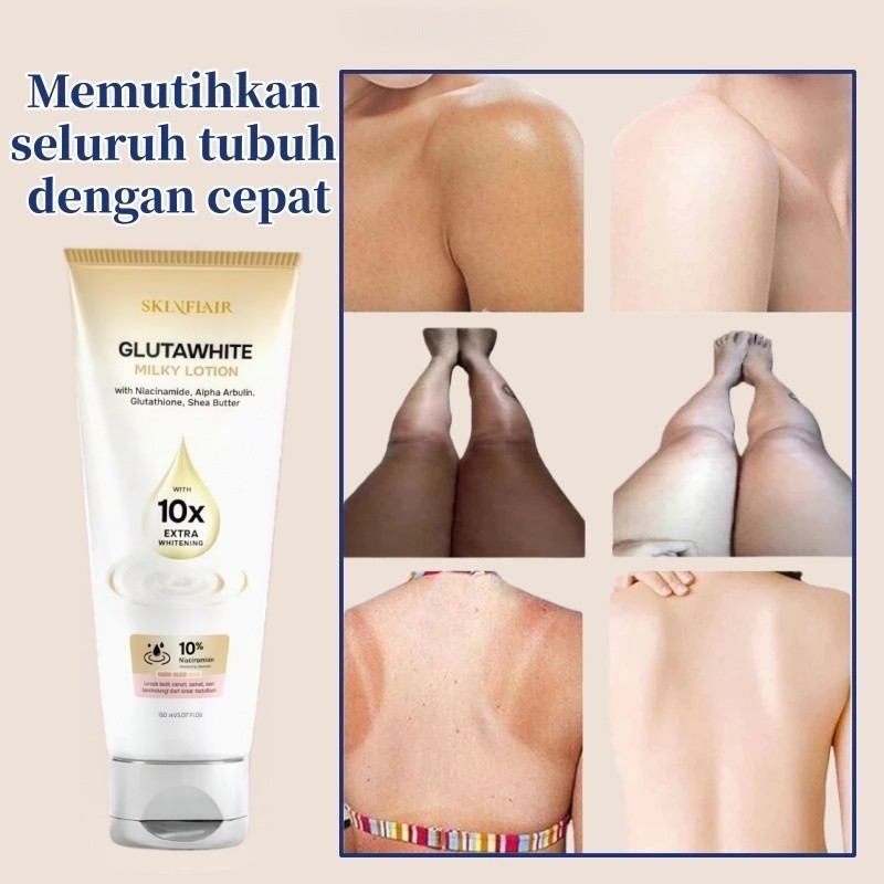 Glutawhite Milky Lotion Booster Tone Up 150 mL 10X Extra Whitening Body lotion
