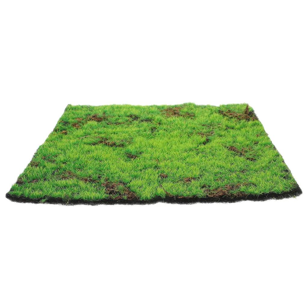 Simulated Moss Turf Artificial Grass Rug Fake Lawn Moss Turf Simulation Moss Grass Decor Garden Balc