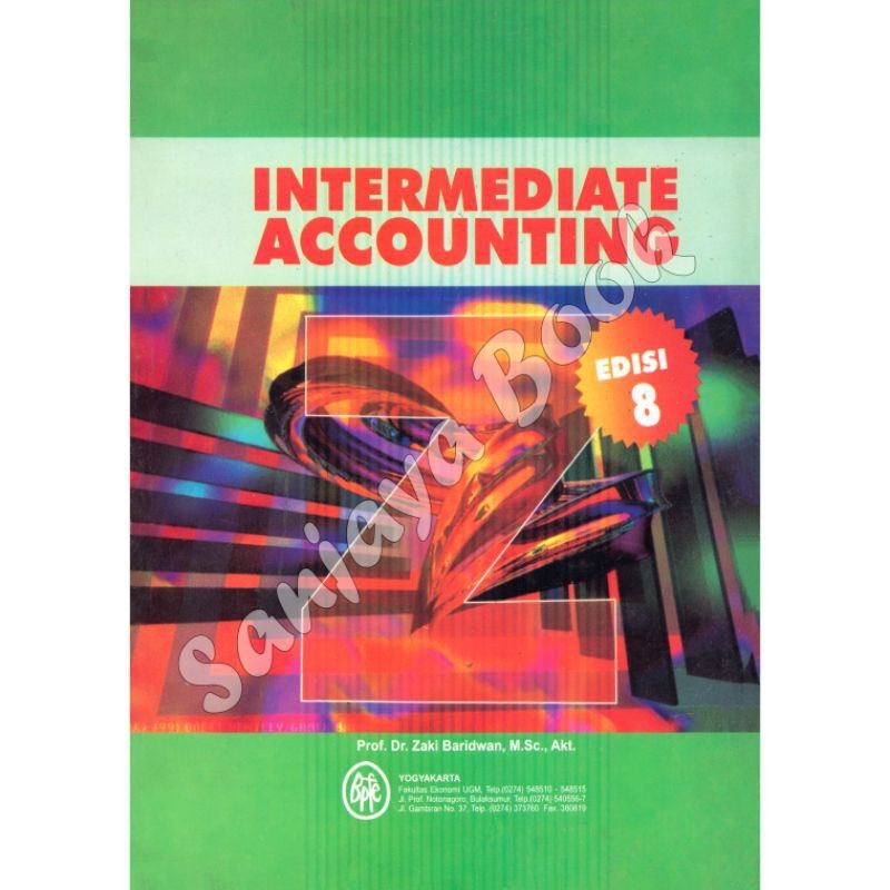 INTERMEDIATE ACCOUNTING edisi 8 _ Zaki Baridwan * ZAENBOOK