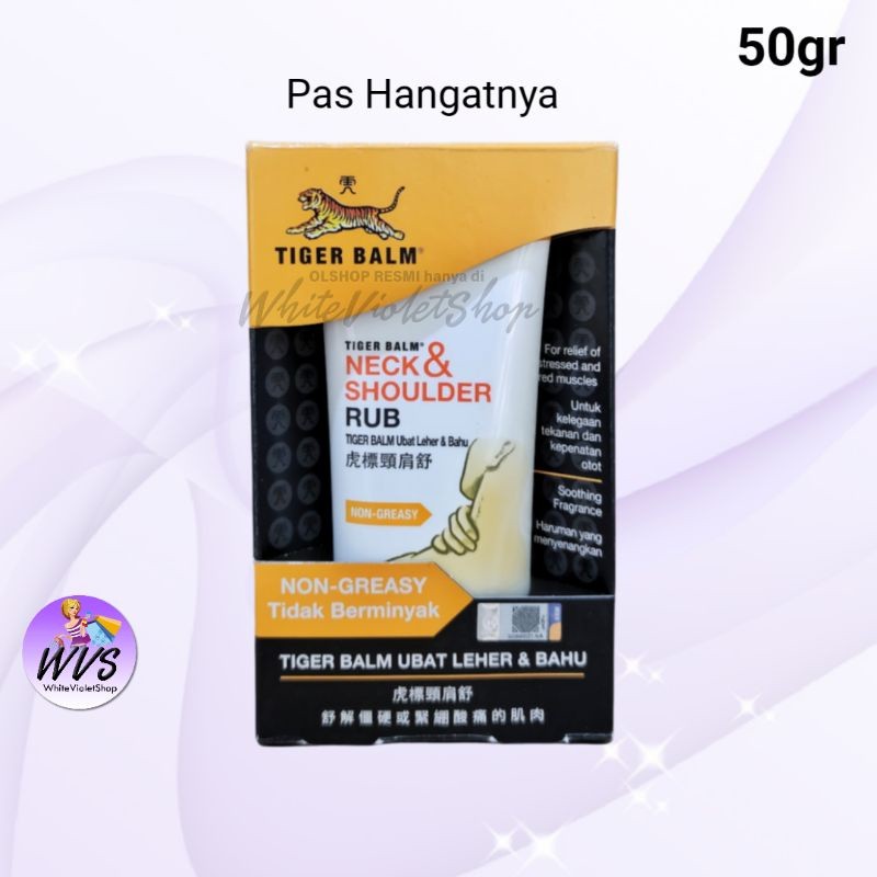 Sehati.|| TIGER BALM NECK & SHOULDER RUB