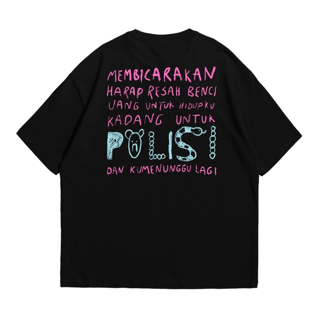 JASON RANTI X DONGKER - Tshirt Aku Bosan